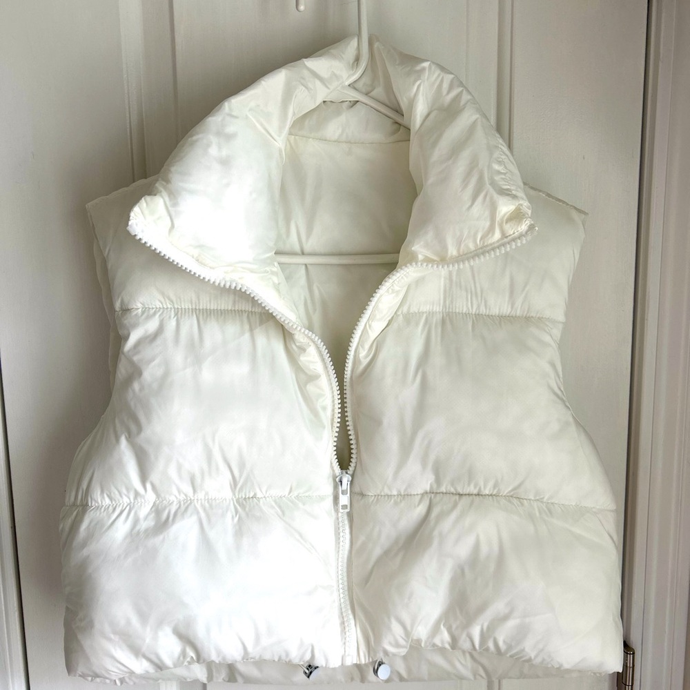 ▪️Cropped Puffer Vest ▪️